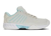 K-Swiss Hypercourt Express 2 Women's Tennis Shoe (Gray/White/BlueGlow)