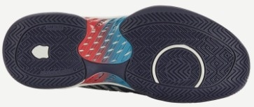 K-Swiss Hypercourt Supreme Men's Tennis Shoe (Opal/Blanc/Lollipop)