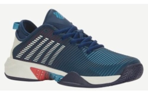 K-Swiss Hypercourt Supreme Men's Tennis Shoe (Opal/Blanc/Lollipop)