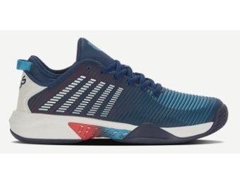 K-Swiss Hypercourt Supreme Men's Tennis Shoe (Opal/Blanc/Lollipop)