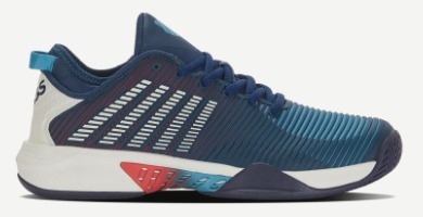 K-Swiss Hypercourt Supreme Men's Tennis Shoe (Opal/Blanc/Lollipop)