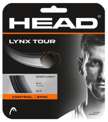 Head Lynx Tour 17 Tennis String (Black)