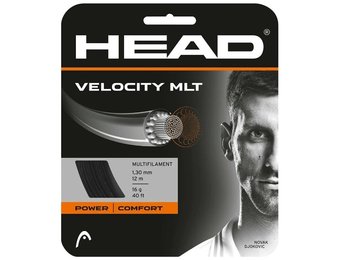 Head Velocity MLT 16 Tennis String (Black)