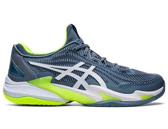 Asics Court FF 3 Men's Tennis Shoe (Steel Blue/White)