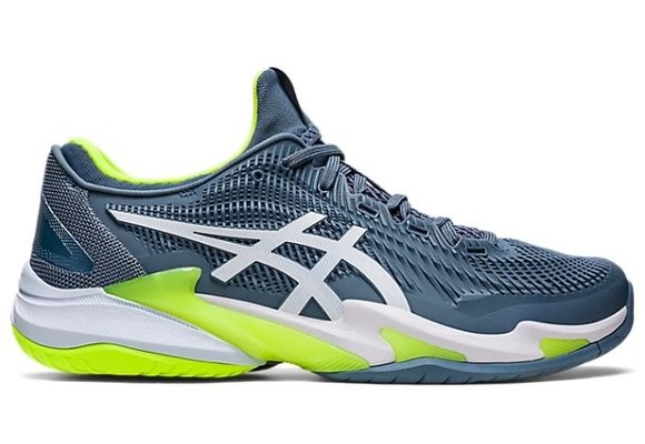 Asics Court FF 3 Men's Tennis Shoe (Steel Blue/White)