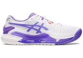 Asics Gel-Resolution 9 Women's Tennis Shoe (White/Amethyst)