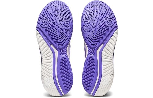 Asics Gel-Resolution 9 Women's Tennis Shoe (White/Amethyst)