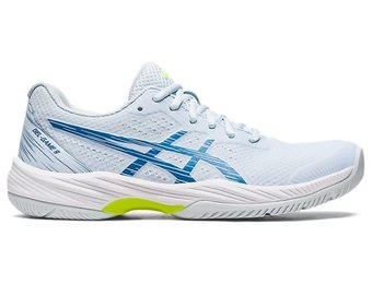 Asics Gel-Game 9 Women's Tennis Shoe (Sky/Reborn Blue)