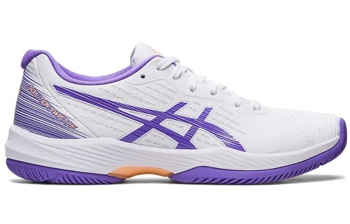 Asics Solution Swift FF Women's Tennis Shoe (White/Amethyst)