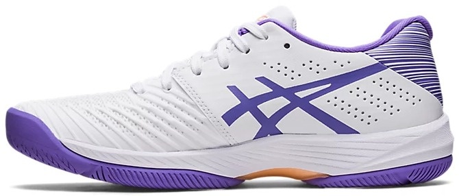 Asics Solution Swift FF Women's Tennis Shoe (White/Amethyst)