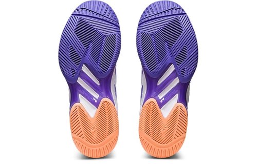 Asics Solution Speed FF 2 Women's Tennis Shoe (White/Amethyst)