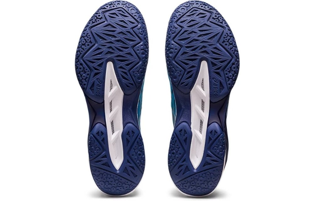Asics Blast FF 3 Men's Indoor Court Shoe (Island Blue/Indigo Blue)