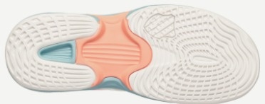 K-Swiss SpeedTrack Junior Tennis Shoe (White/Silver)