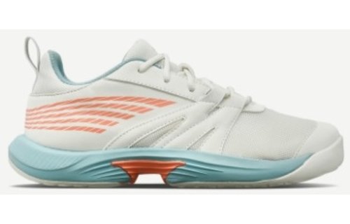 K-Swiss SpeedTrack Junior Tennis Shoe (White/Silver)