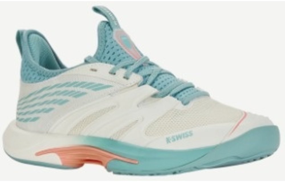 Swiss SpeedTrack Women's Tennis Shoe (White/Blue)