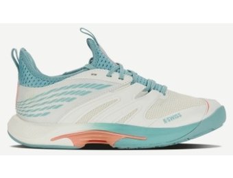 K-Swiss SpeedTrac Women's Tennis Shoe (White/Blue)
