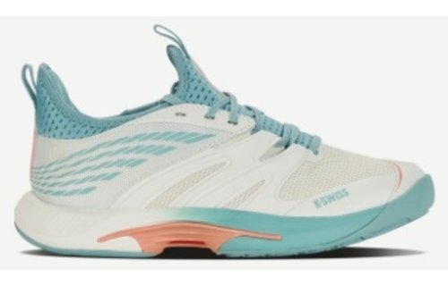 K-Swiss SpeedTrac Women's Tennis Shoe (White/Blue)