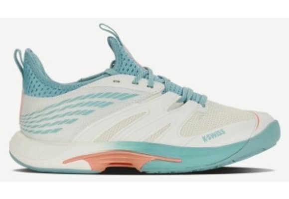 K-Swiss SpeedTrac Women's Tennis Shoe (White/Blue)