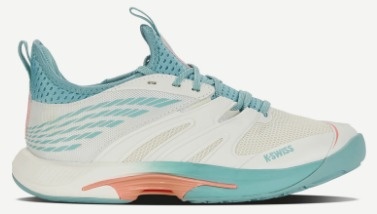 K-Swiss SpeedTrac Women's Tennis Shoe (White/Blue)