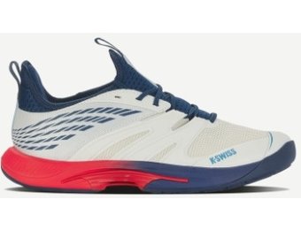 K-Swiss SpeedTrac Men's Tennis Shoe (White/Blue)