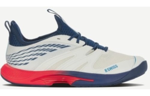 K-Swiss SpeedTrac Men's Tennis Shoe (White/Blue)