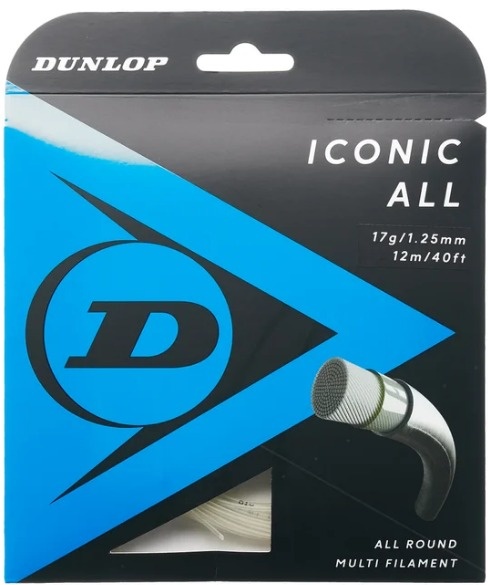 Dunlop Iconic All 17 G Tennis String (Natural)