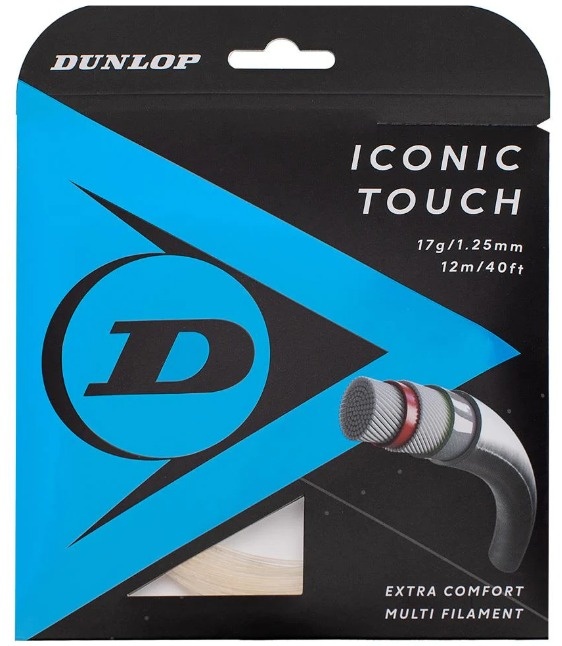 Dunlop Iconic Touch 17G Tennis String (Natural)