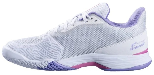 Babolat Jet Tere AC Women's Tennis Shoe (White/Lavender)