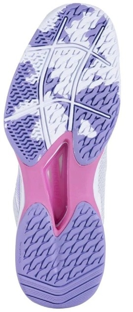 Babolat Jet Tere AC Women's Tennis Shoe (White/Lavender)