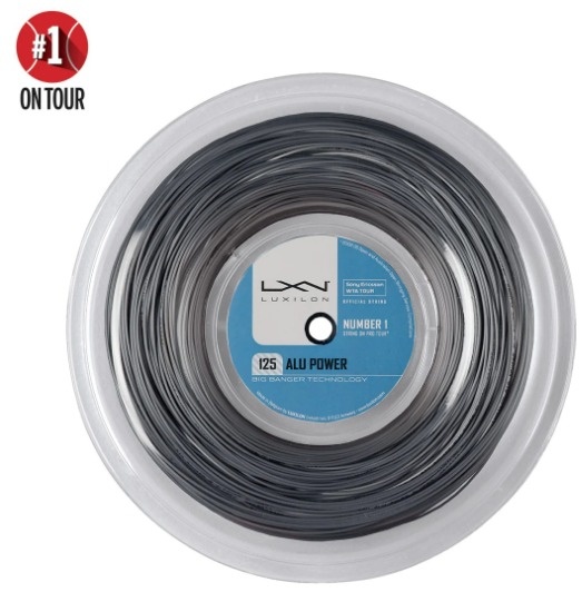 Luxilon ALU Power 125/16L Tennis String Reel (Silver)