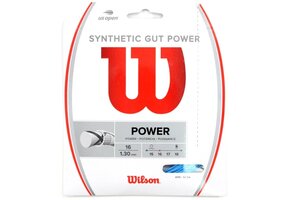 Wilson Synthetic Gut Power 16G Tennis String (Blue)