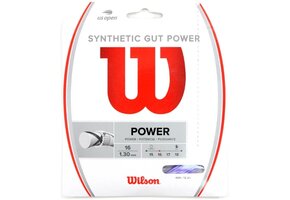 Wilson Synthetic Gut Power 16G Tennis String (Purple)