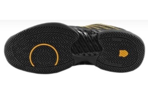 K-Swiss Hypercourt Express 2 Men's Tennis Shoe (Black/Amber)