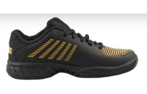 K-Swiss Hypercourt Express 2 Men's Tennis Shoe (Black/Amber)