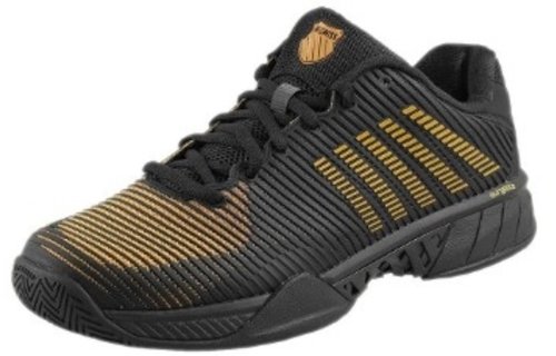 K-Swiss Hypercourt Express 2 Men's Tennis Shoe (Black/Amber)