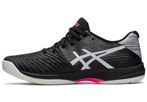 Asics Solution Speed FF Men's Tennis Shoe (Black/Hot Pink)