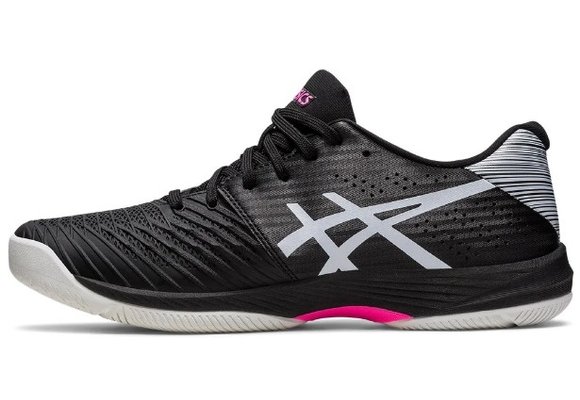 Asics Solution Speed FF Men's Tennis Shoe (Black/Hot Pink)