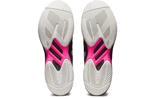 Asics Solution Speed FF Men's Tennis Shoe (Black/Hot Pink)