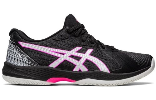 Asics Solution Speed FF Men's Tennis Shoe (Black/Hot Pink)