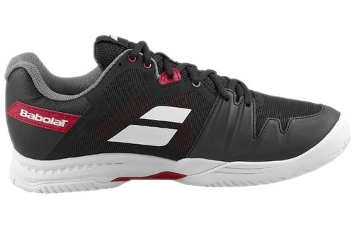 Babolat SFX3 AC Men's Tennis Shoe (Black/Poppy Red)
