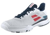 Babolat Jet Tere AC Men's Tennis Shoe (White/ Estate Blue)