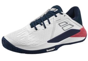 Babolat Propulse Fury 3 AC Men's Tennis Shoe (White/Blue)