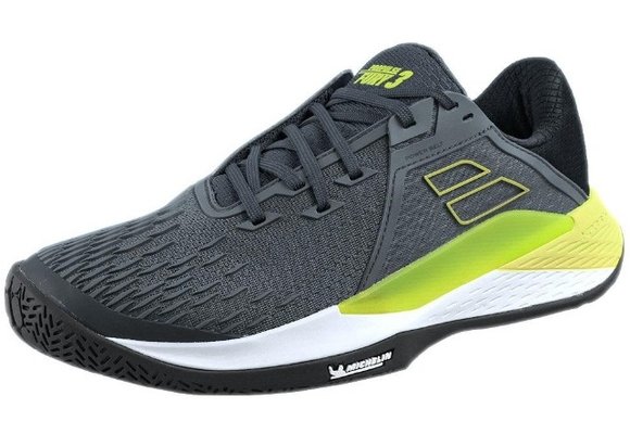 Babolat Propulse Fury 3 AC Men's Tennis Shoe (Gray/Aero)