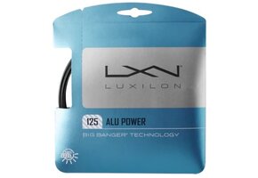 Luxilon Alu Power 125/16L Tennis String (Black)