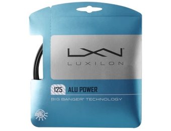 Luxilon Alu Power 16L Tennis String (Black)