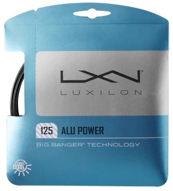Luxilon Alu Power 16L Tennis String (Black)