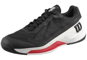 Wilson Men's Rush Pro 4.0 (Black/Poppy Red)