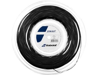 Babolat Syn Gut - 130/16 String Reel (Black)