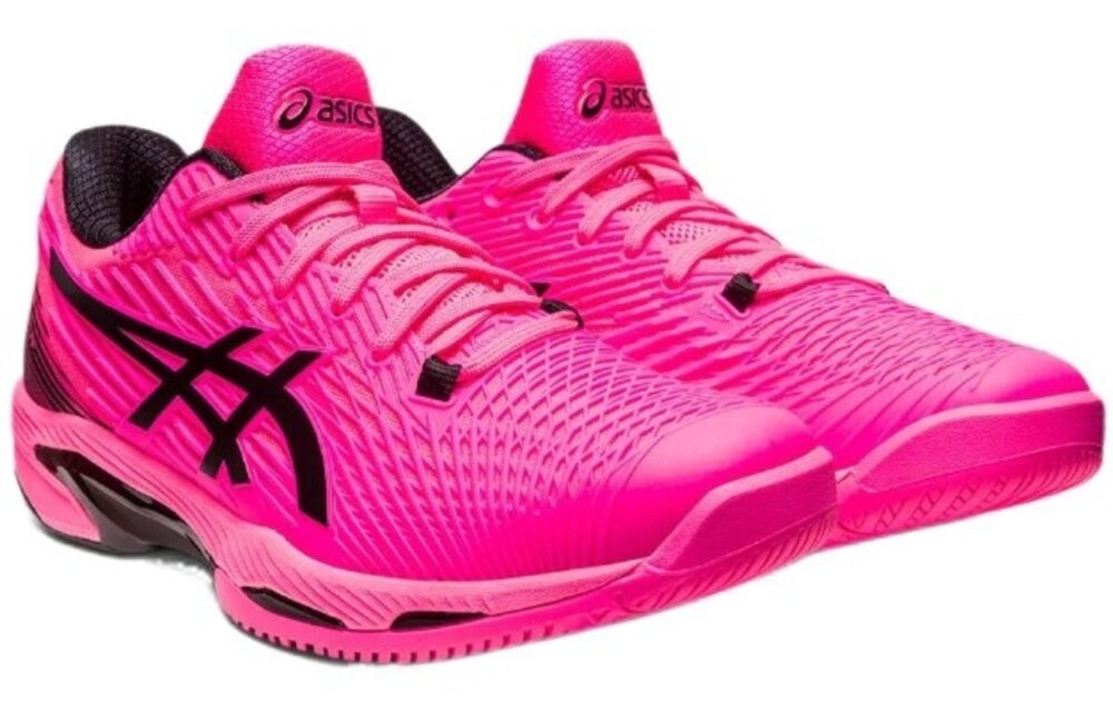 Asics pink sale mens shoes