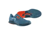 Head Sprint Pro 3.5 Men's Tennis Shoe (Blue/Orange)